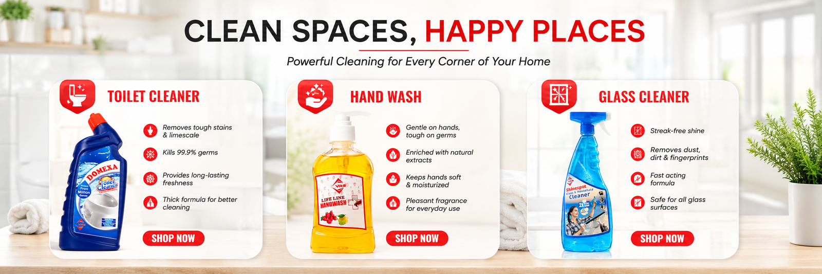 V.R.S Home Care Products